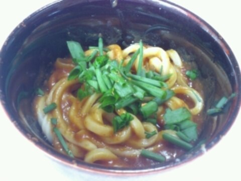 残りカレーで☆カレーうどん